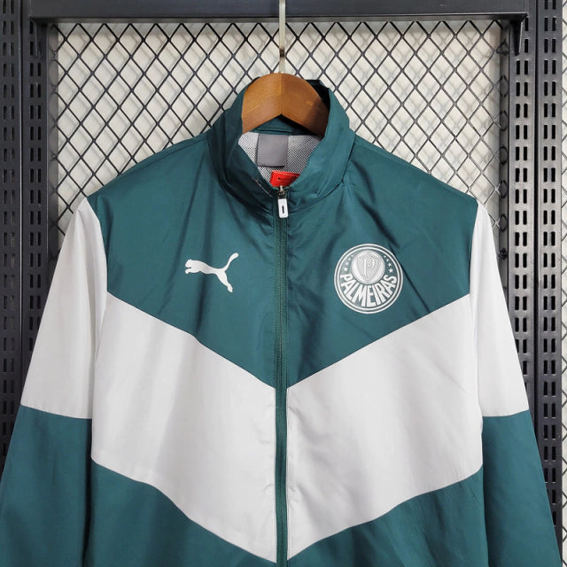 Agasalho do Palmeiras Branco e Verde