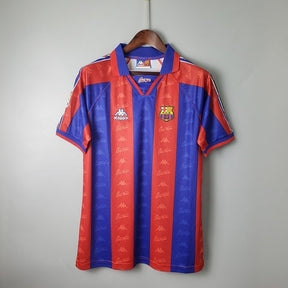 Camisa Barcelona Retrô 2005/2006 Amarela - Kappa