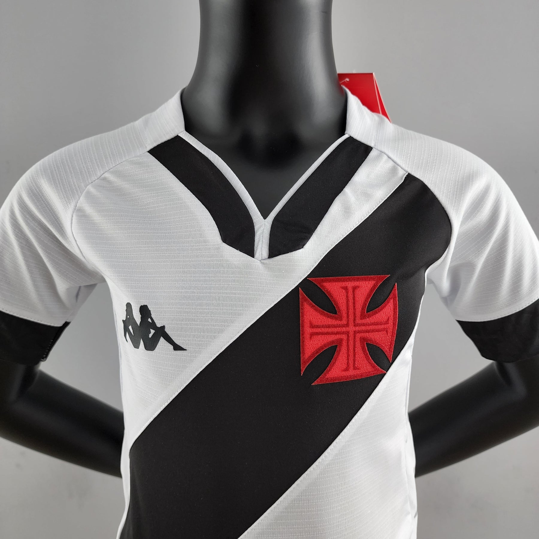 Kit Infantil Vasco 22/23 - Branco e Preto