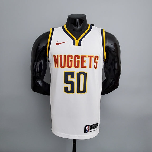 Regata Denver Nuggets Masculina - Branca