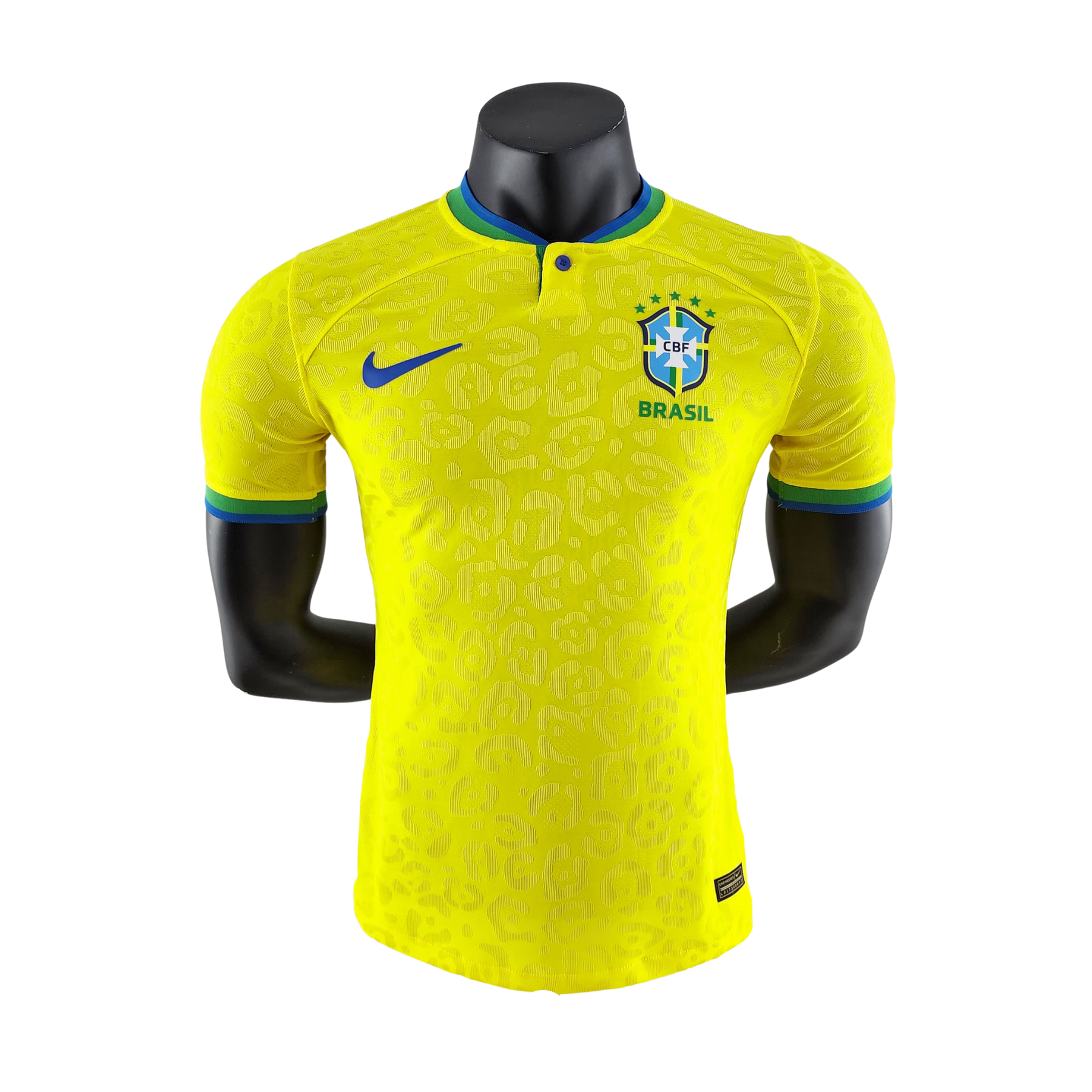 Camisa Brasil I 2022 - Amarela - Nike - Masculino Jogador