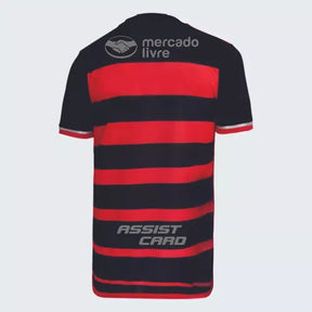 Camisa do Flamengo 24/25 Rubro Negra com Patch campeão Copa do Brasil + Chaveiro