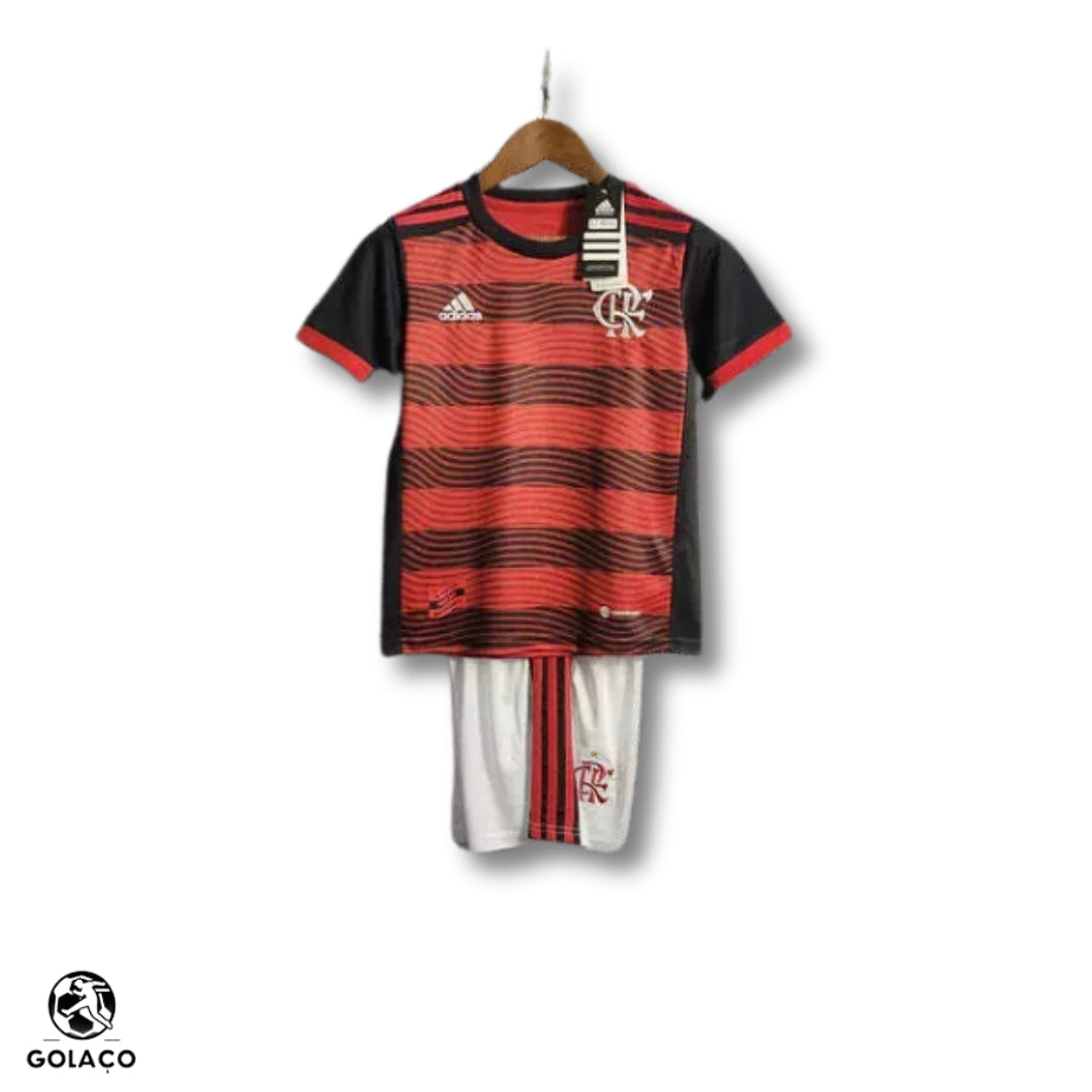 Kit Infantil Flamengo 22/23 Rubro Negro