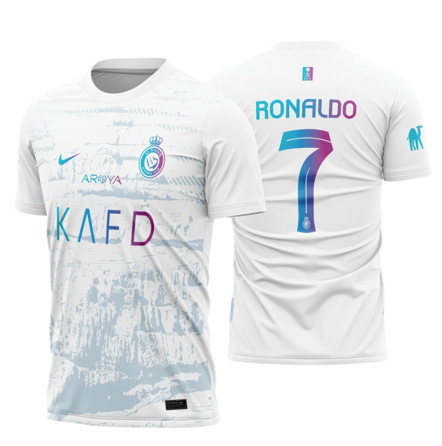 Camisa Al-Nassr III 23/24 (RONALDO -7) Nike - Branco