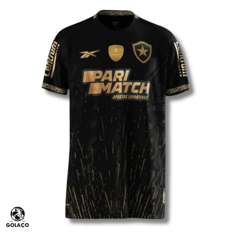 Camisa Botafogo II - 24/25 com Patch de Campeão da Libertadores