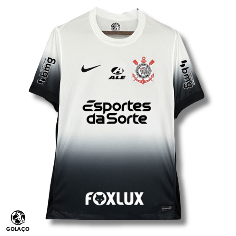 Camisa do Corinthians I 24/25 com patrocínio