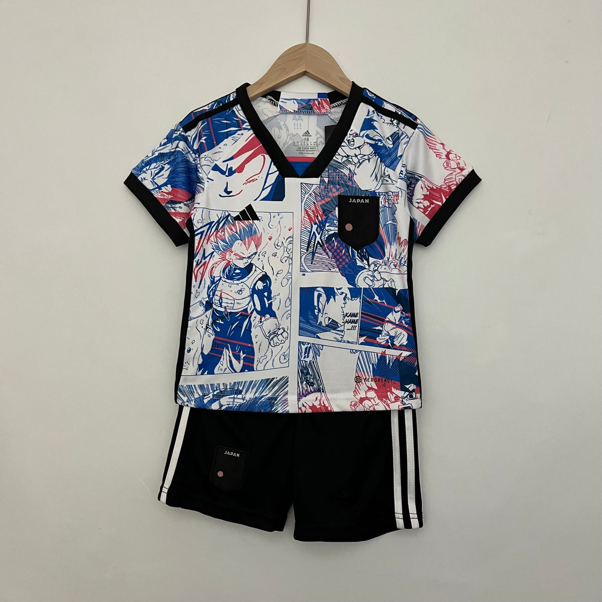 Kit Infantil Japão 2023 Adidas - Dragon Ball-Z