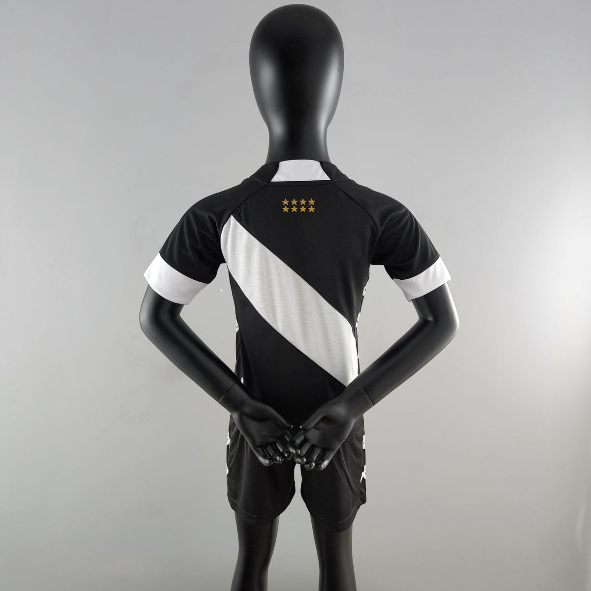 Kit Infantil Vasco 22/23  - Preto e Branco