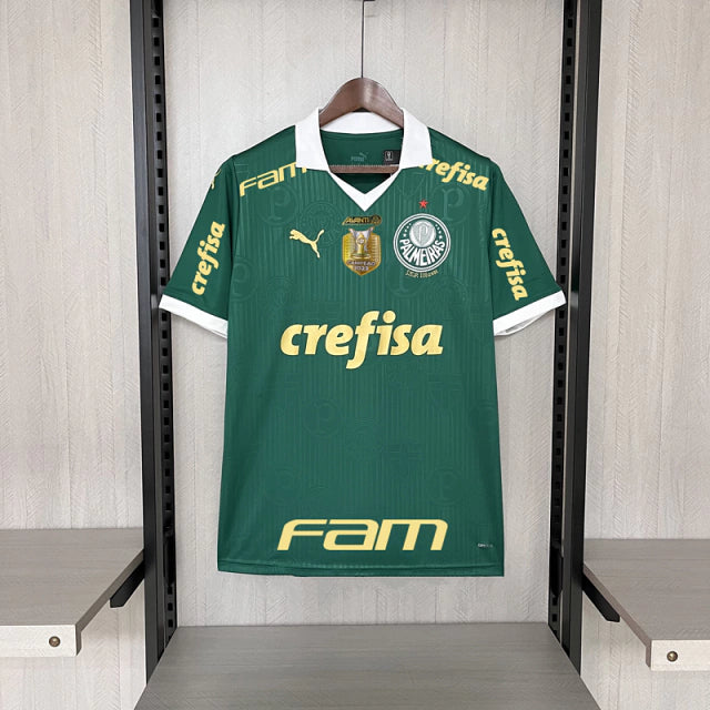 Camisa do Palmeiras Completa com Patch de campeão