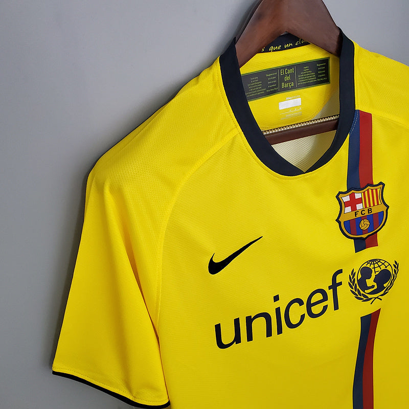 Camisa Barcelona Retrô 2008/2009 Amarela - Nike