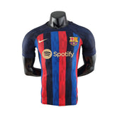 Camisa Barcelona I 22/23 Azul e Vermelha - Nike - Masculino Jogador