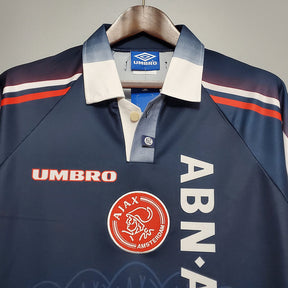 Camisa Ajax Retrô 1997/1998 Azul - Umbro