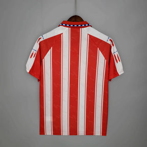 Camisa Atlético de Madrid Retrô 1994/1995 Branca e Vermelha - Puma