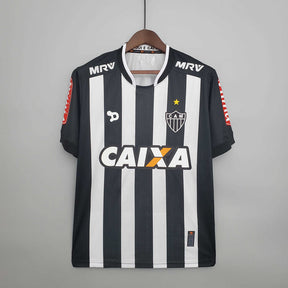 Camisa Atlético Mineiro Retrô 2016/2017 Preta e Branca