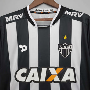 Camisa Atlético Mineiro Retrô 2016/2017 Preta e Branca