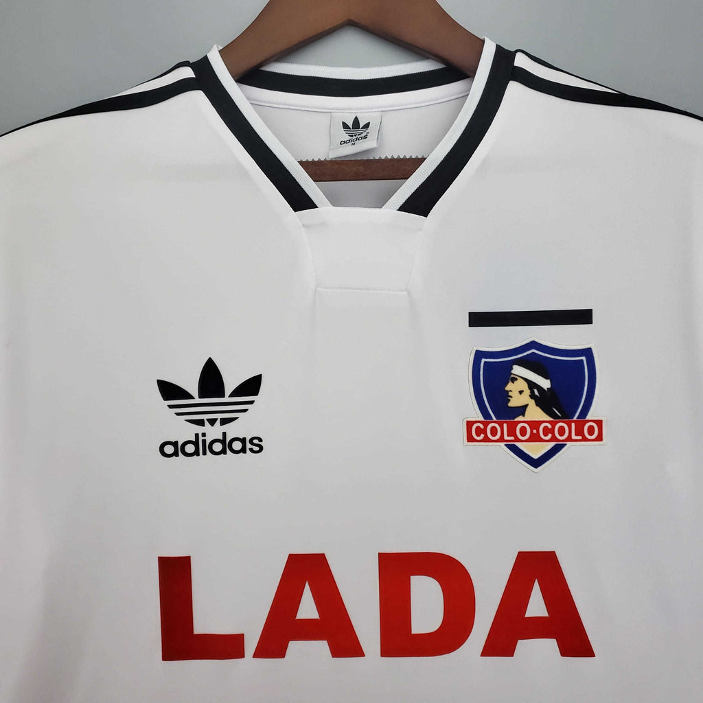 Camisa Colo-Colo Retrô 1991 Branca - Adidas