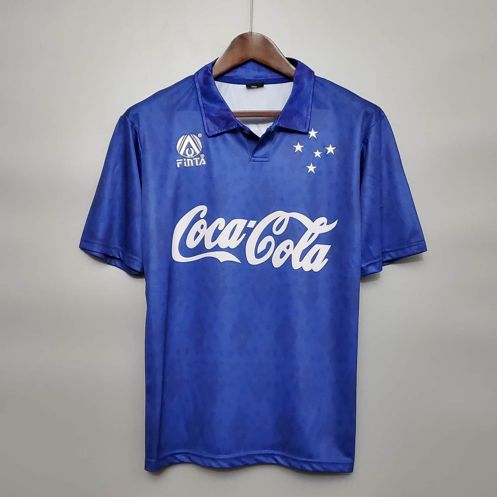 Camisa Cruzeiro Retrô 1993/1994 Azul -