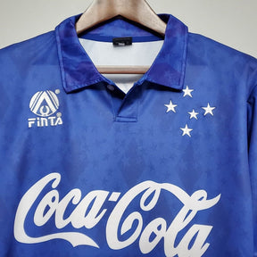 Camisa Cruzeiro Retrô 1993/1994 Azul -