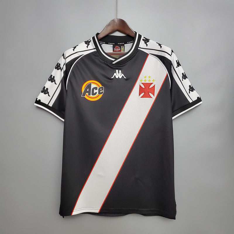 Camisa Vasco Retrô 2000 Preta