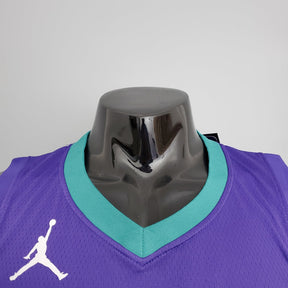 Regata Charlotte Hornets Masculina - Roxa