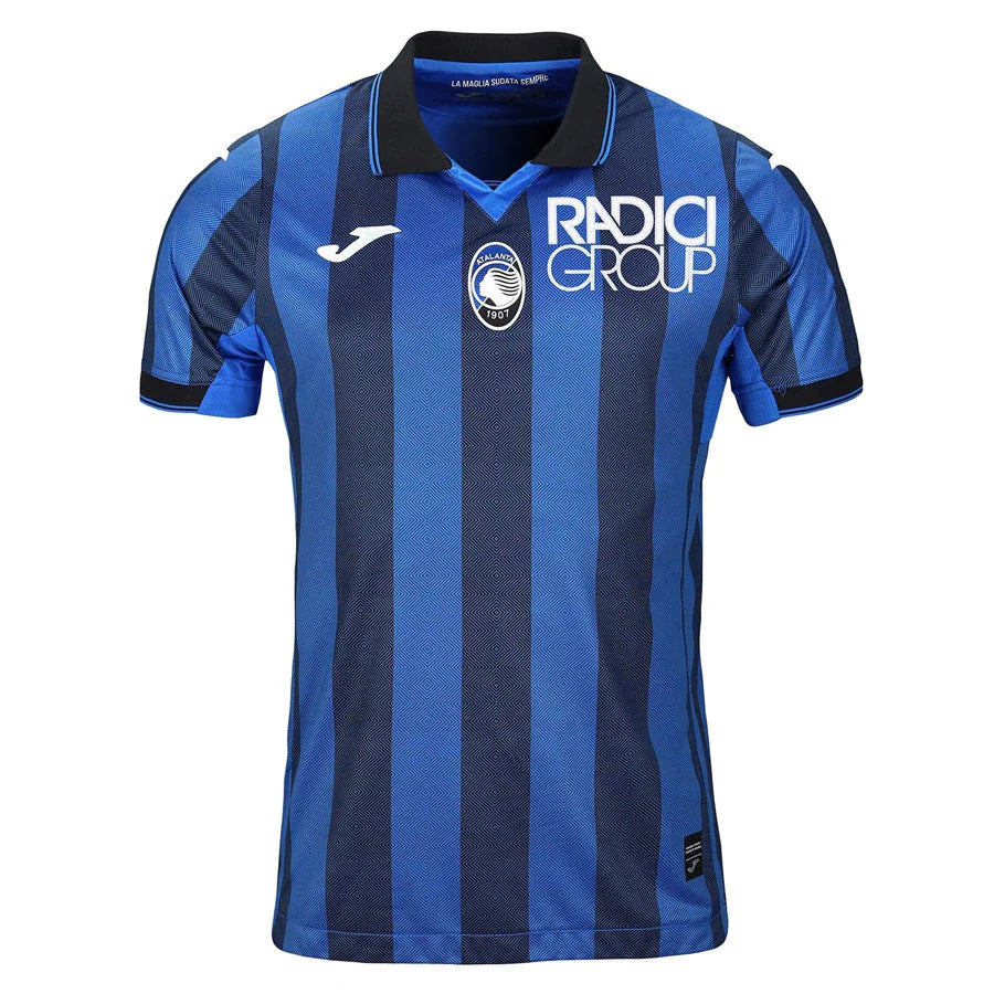 Camisa Atalanta I 23/24 Joma - Azul e Preto